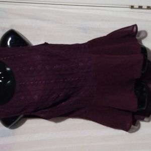 Massimo purple sleeveless blouse  14/16